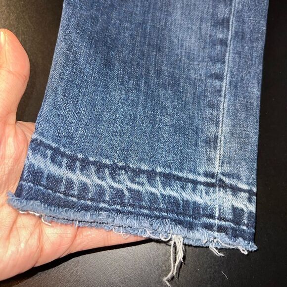 Rag & Bone Dre Skinny Raw Hem Jeans in Amelie Size 27 EUC - Picture 3 of 10